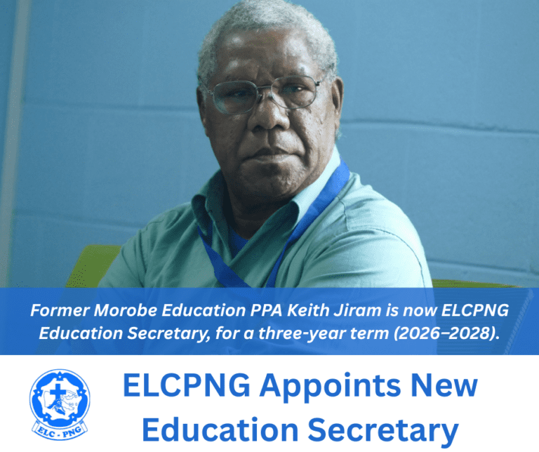 ELCPNG Has New Education Secretary