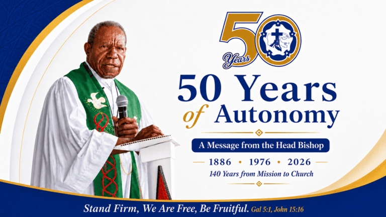 Head Bishop’s Anniversary Message